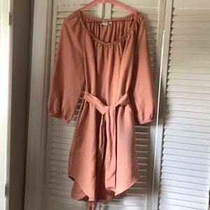 Shirttail Gap Dress